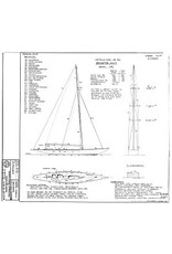 MBT 10.20.038 Sechs-Meter-Yacht (Wasserlinienmodell)