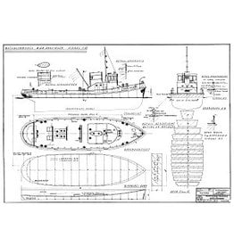 NVM 10.20.039 havensleepboot ms "Kralingen" (1954) - L. Smit & Co's Intern. Sleepdienst