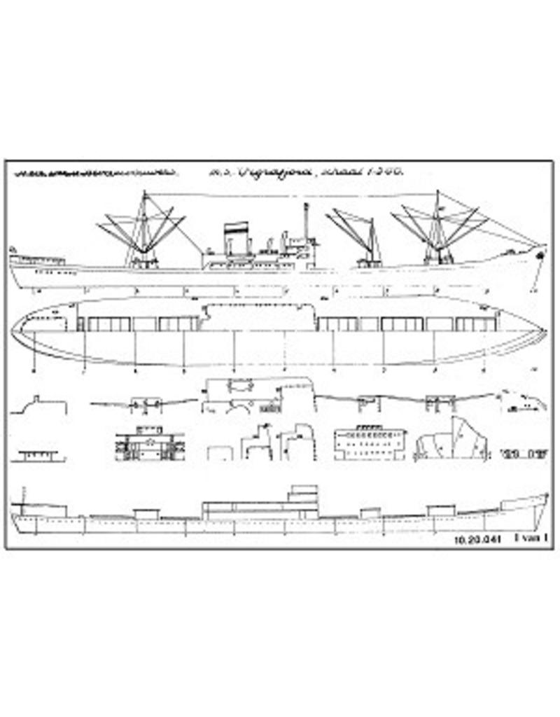 MBT 10.20.041 cargo ship ms "Vigrafjord" (1955) - NAL