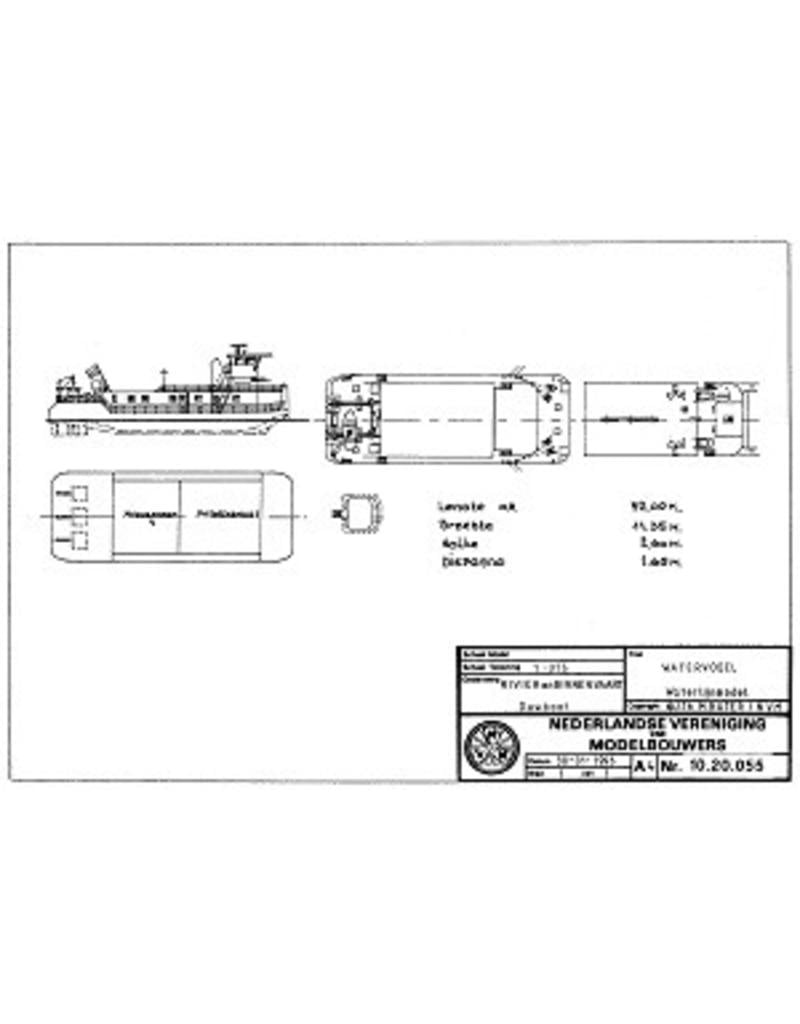 MBT 10.20.055 pusher tug ms " Watervogel" (1971) - Phs van Ommeren