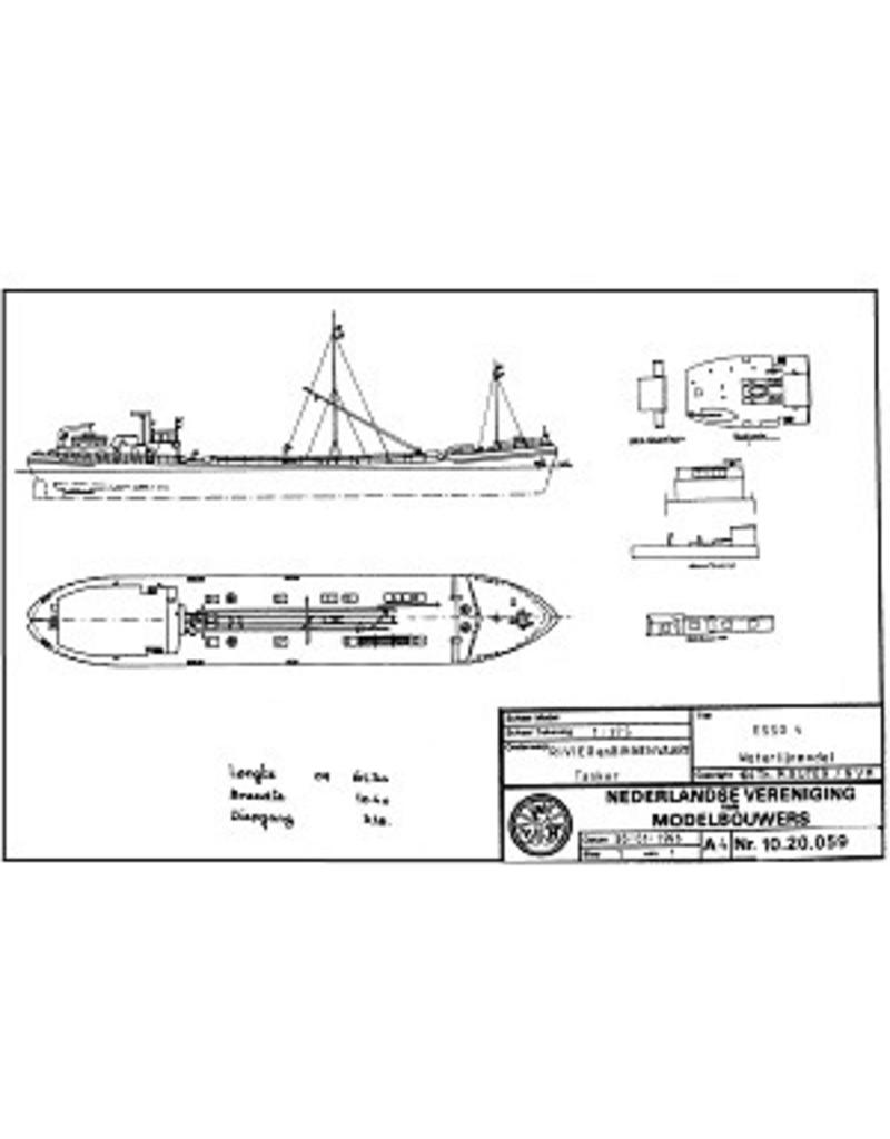 MBT 10.20.059 tanker ms" Esso 4"