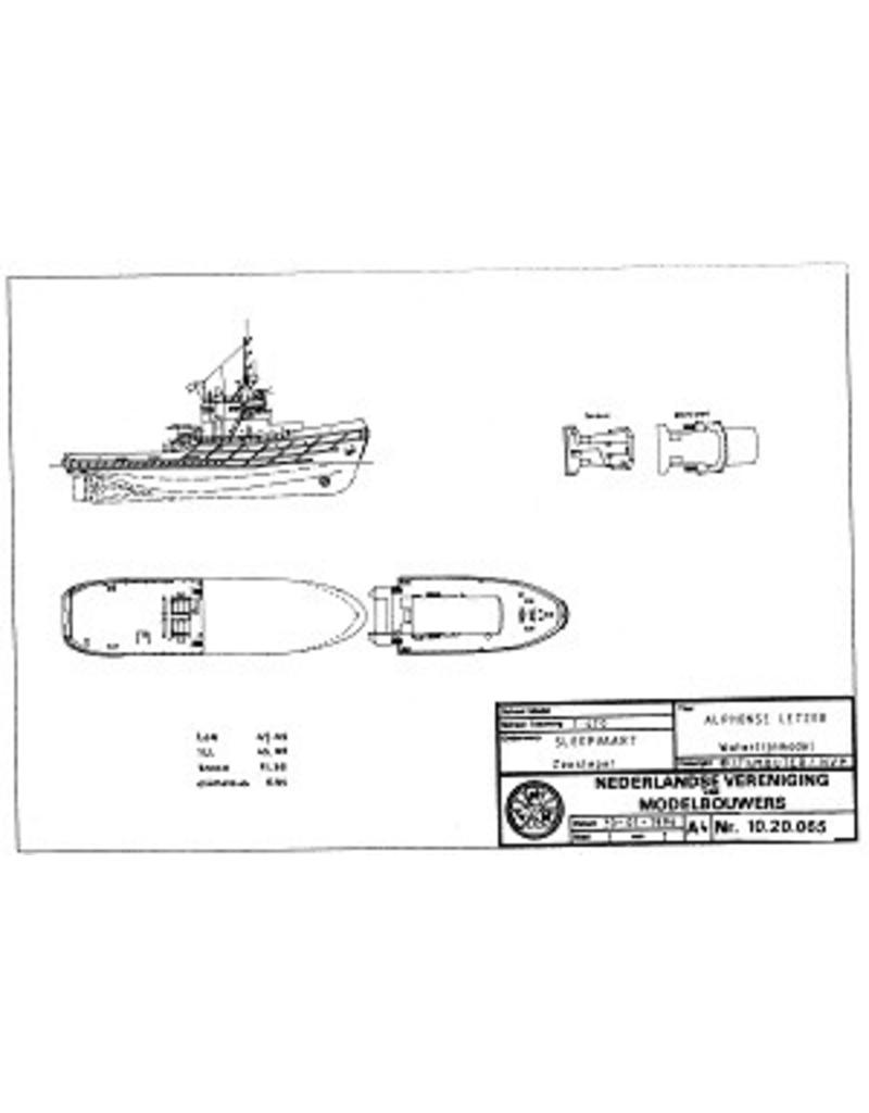 MBT 10.20.065 zeesleper ms "Alphonse Letzer" (1977) - URS