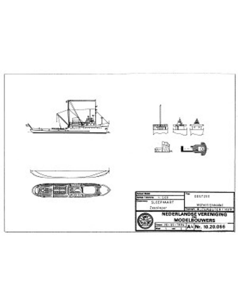 NVM 10.20.066 Schlepper Schiff "Ostsee" (1953) - L. Smit & Co. Intern. Abschleppdienst