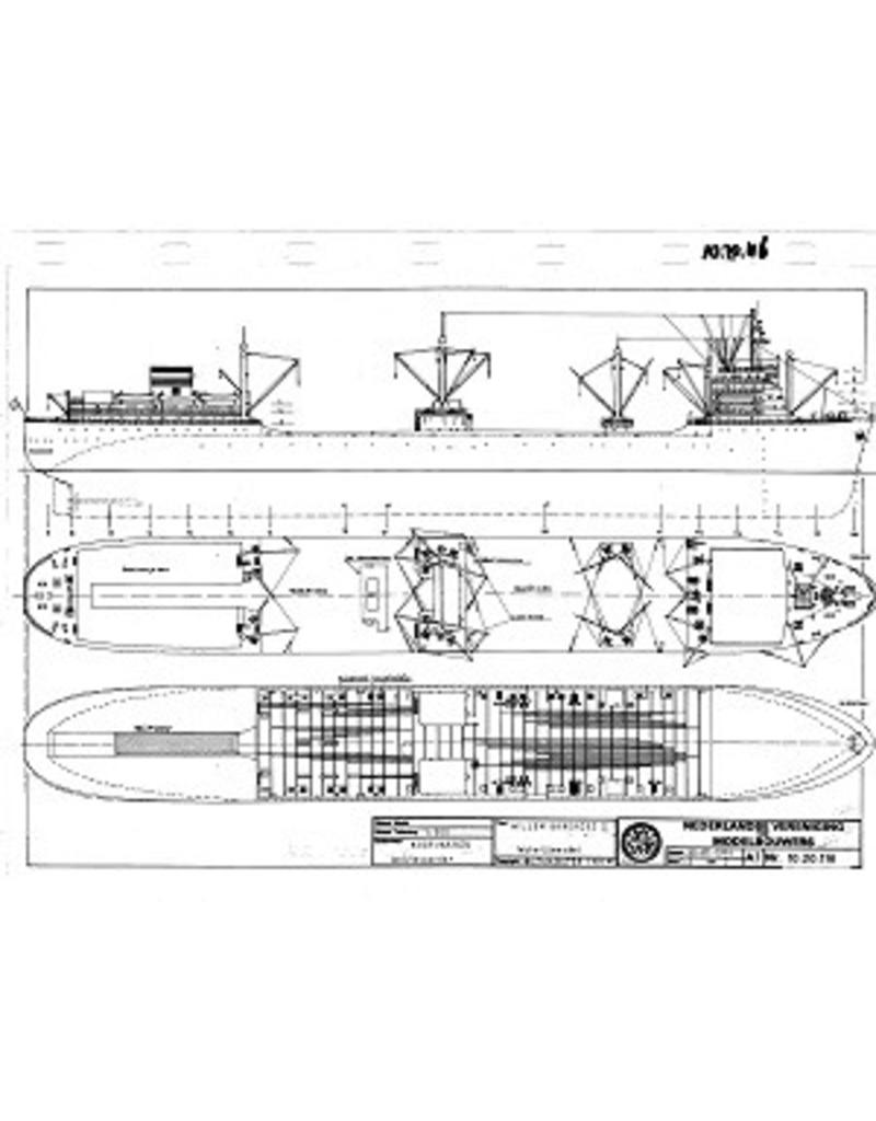 MBT 10.20.116 Walvisfabrieksschip ms " Willem.Barendsz II" (1955) - Mij. v.d. Walvisvaart