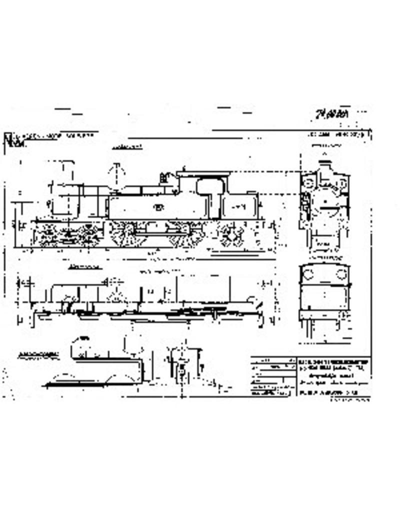 MBT 20.00.001 tenderlocomotief NS 5500 voor spoor 0
