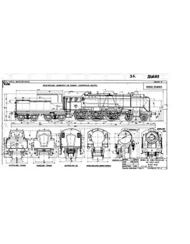 MBT 20.00.003 Schnellzuglokomotive NS 4000 - ("Schwede") für Spur 0