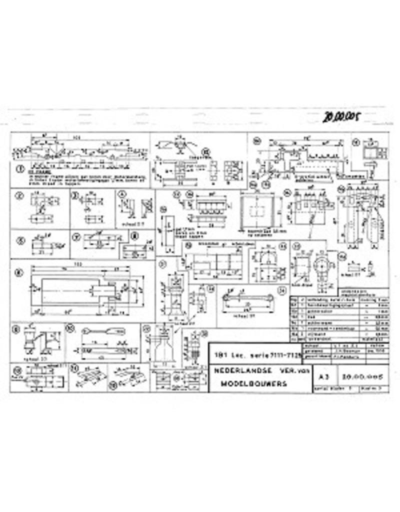 NVM 20.00.005 Tenderlokomotive NS 7100 für Spur H0