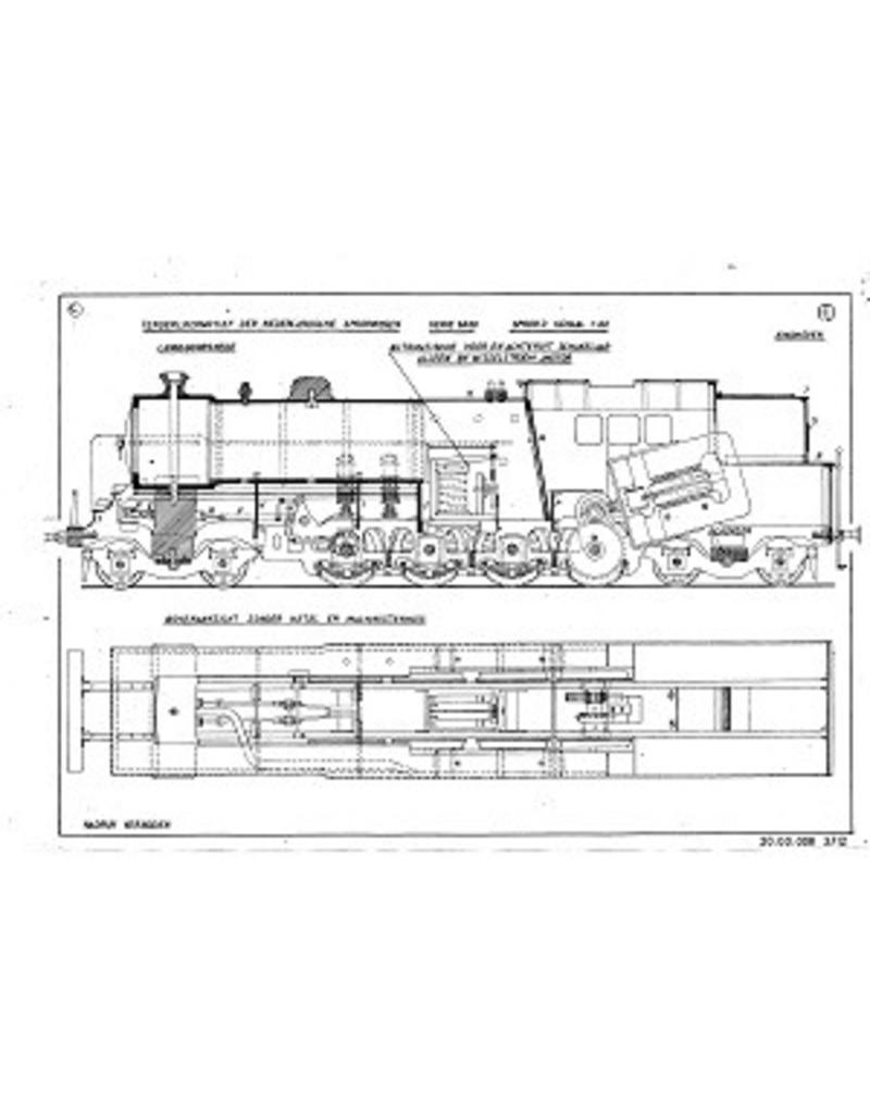 MBT 20.00.008 Tenderlokomotive NS 6300 - ("Beul") für Spur 0
