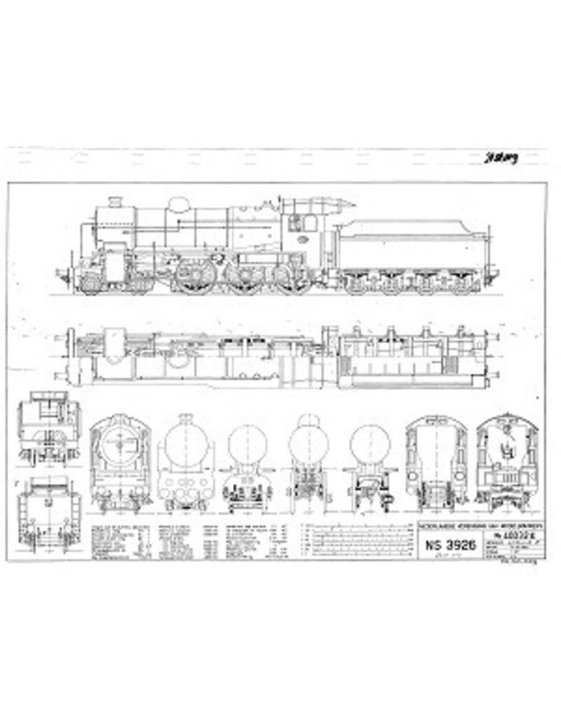 MBT 20.00.009 Schnellzuglokomotive NS 3900 für Spur H0