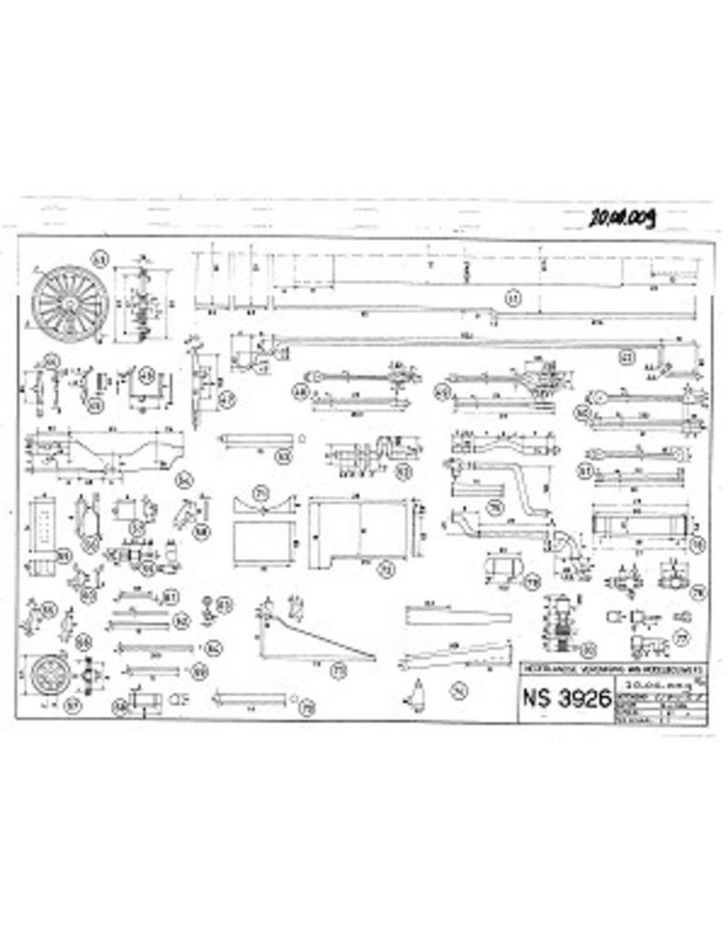 MBT 20.00.009 sneltreinlocomotief NS 3900 voor spoor H0