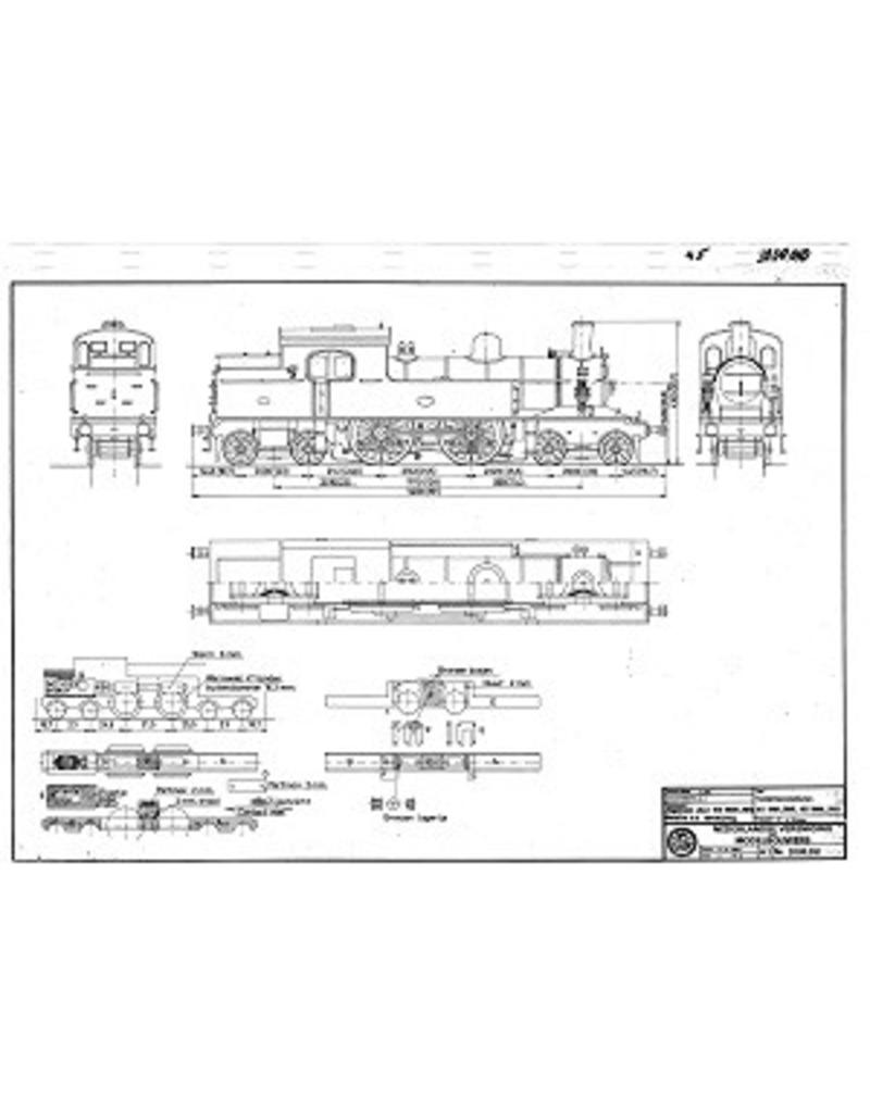 NVM 20.00.010 Tenderlokomotive NS 5800 - ex HSM für Spur H0