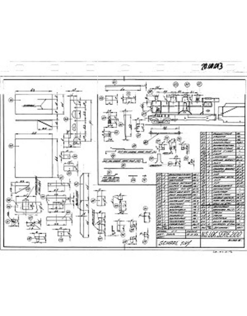 MBT 20.00.013 Schnellzuglokomotive NS 2100 - ex HSM 501-535 für Spur H0