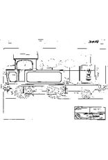 MBT 20.00.037 Tenderlokomotive NS 7400 für Spur II (64 mm)