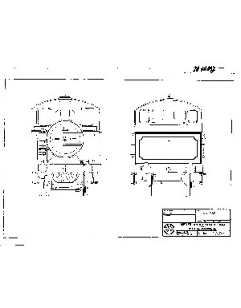 MBT 20.00.037 tenderlocomotief NS 7400 voor spoor II (64 mm)