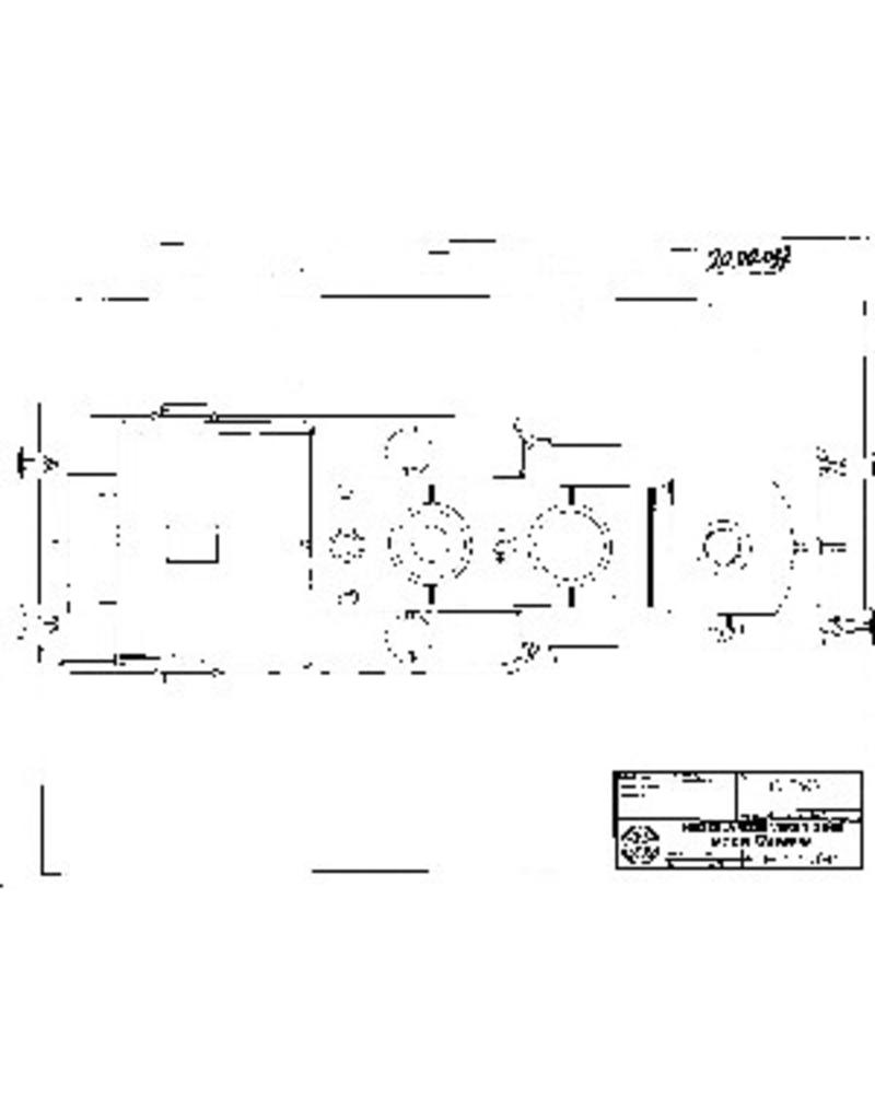 MBT 20.00.037 Tenderlokomotive NS 7400 für Spur II (64 mm)