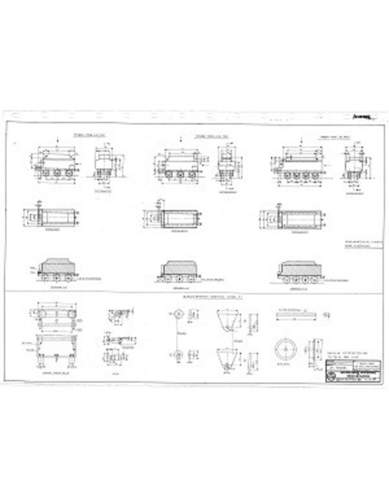 MBT 20.00.044 Lokomotivtender für NS 3721-2107-3903 für Spur H0