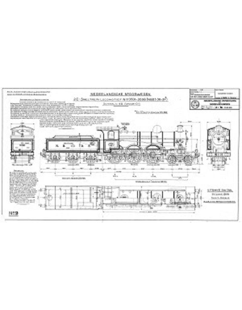 MBT 20.00.050 2-C-sneltreinlocomotief NS 3501-3508 (NBDS 30-37)