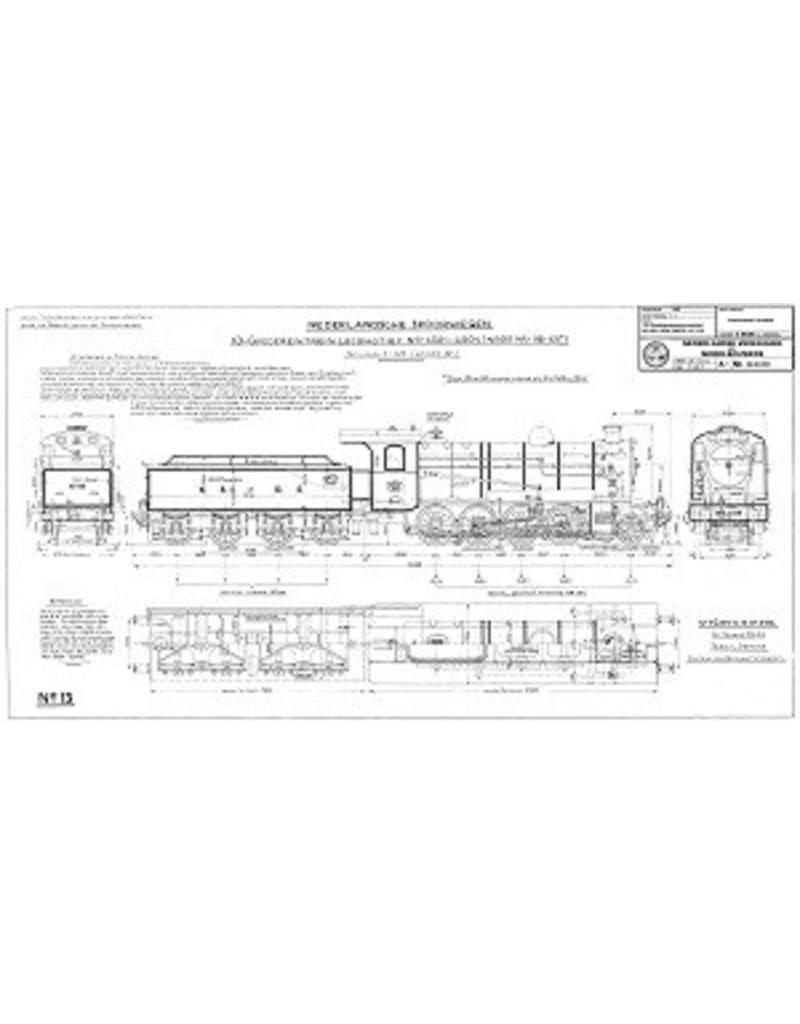 NVM 20.00.055 1-D Güterzuglokomotive NS 4501-4504