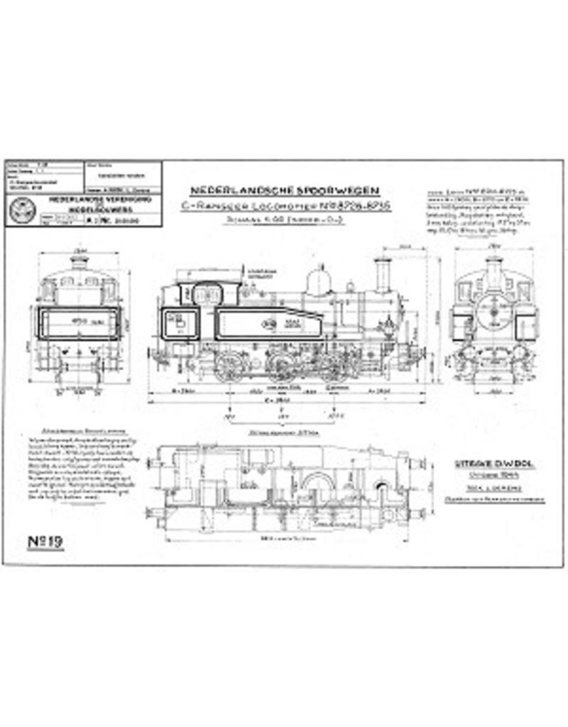 NVM 20.00.060 0-C-0 rangeerlocomotief NS 8726-8735 voor spoor 0