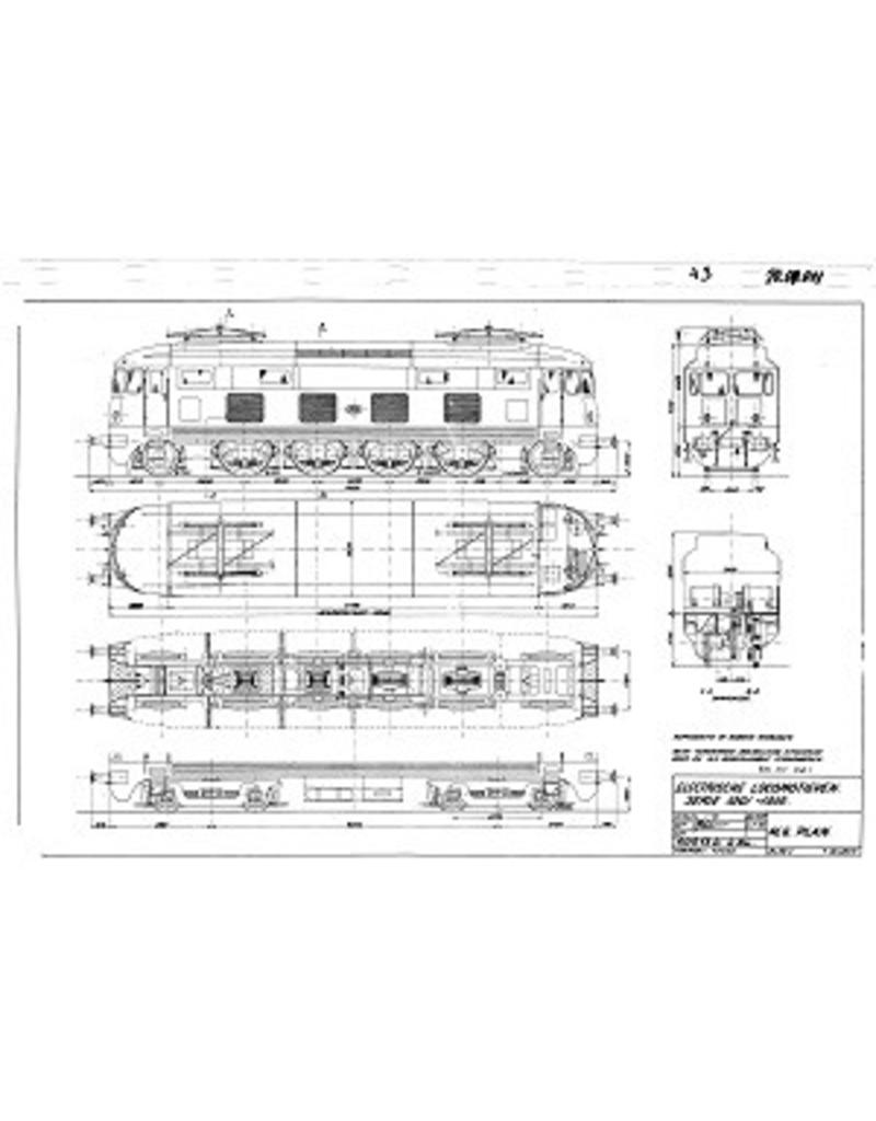 NVM 20.01.001 Electrische locomotief NS 1000 voor spoor 0