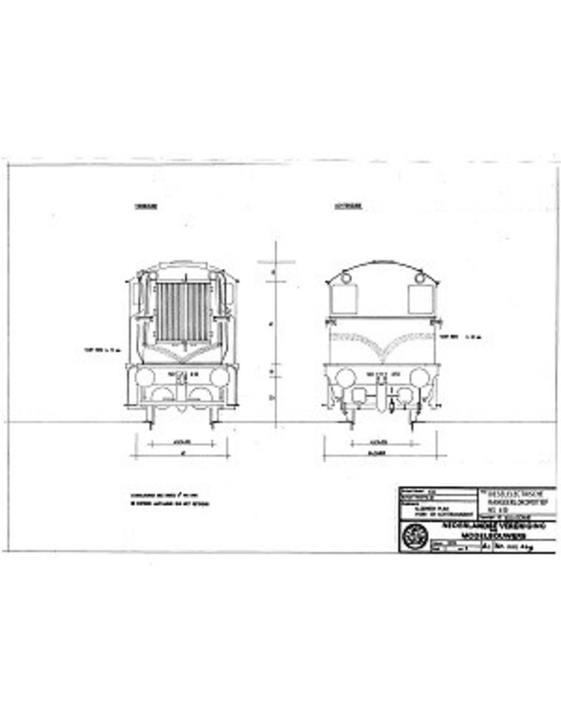 MBT 20.02.009 DE-rangeerlocomotief NS 600 - ("Hippel", "Bakkie") voor spoor I