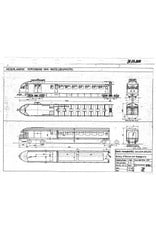 MBT 20.03.001 2-wagenstel serie 201-208 (1935) ("Hoek van Hollander") voor spoor H0