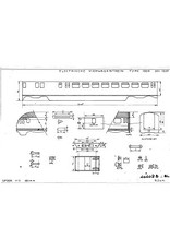 MBT 20.03.002 4-car set series 601-638 ("Middennet") for H0 gauge