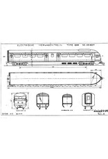 NVM 20.03.002 4-Wagen-Einheit Serie 601-638 ("Middennet") für die Spur H0