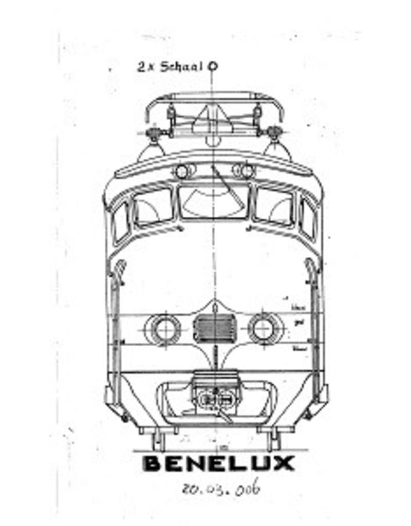 MBT 20.03.006 Benelux treinstel ABK - ("Hondekop") voor spoor 0