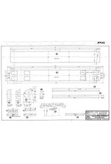 NVM 20.05.013 NS postrijtuig. PE 1907-1921, PEC 8507-8521 voor spoor 0