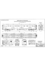 MBT 20.05.032 Gepäckwagen für internationalen Verkehr NS 7521-7525 für Spur 0