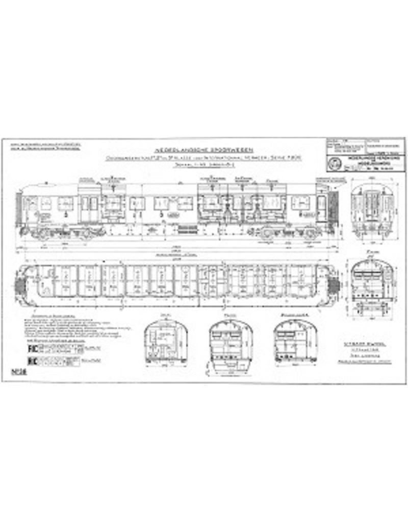 MBT 20.05.033 Corridor coach 1st, 2nd and 3rd class for international traffic, Series 7300 for O gauge