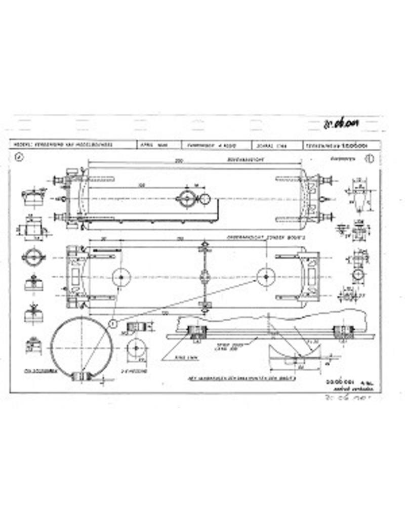 MBT 20.06.001 4-achsiger Kesselwagen für Spur 0