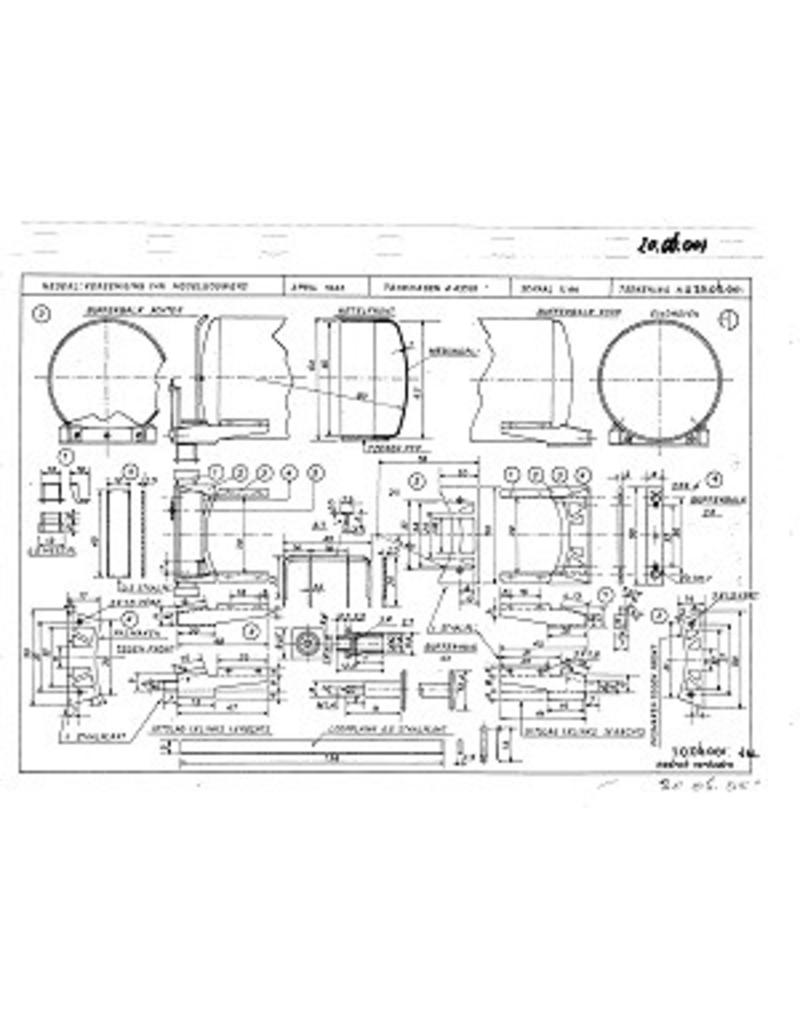 NVM 20.06.001 4-assige ketelwagen voor spoor 0