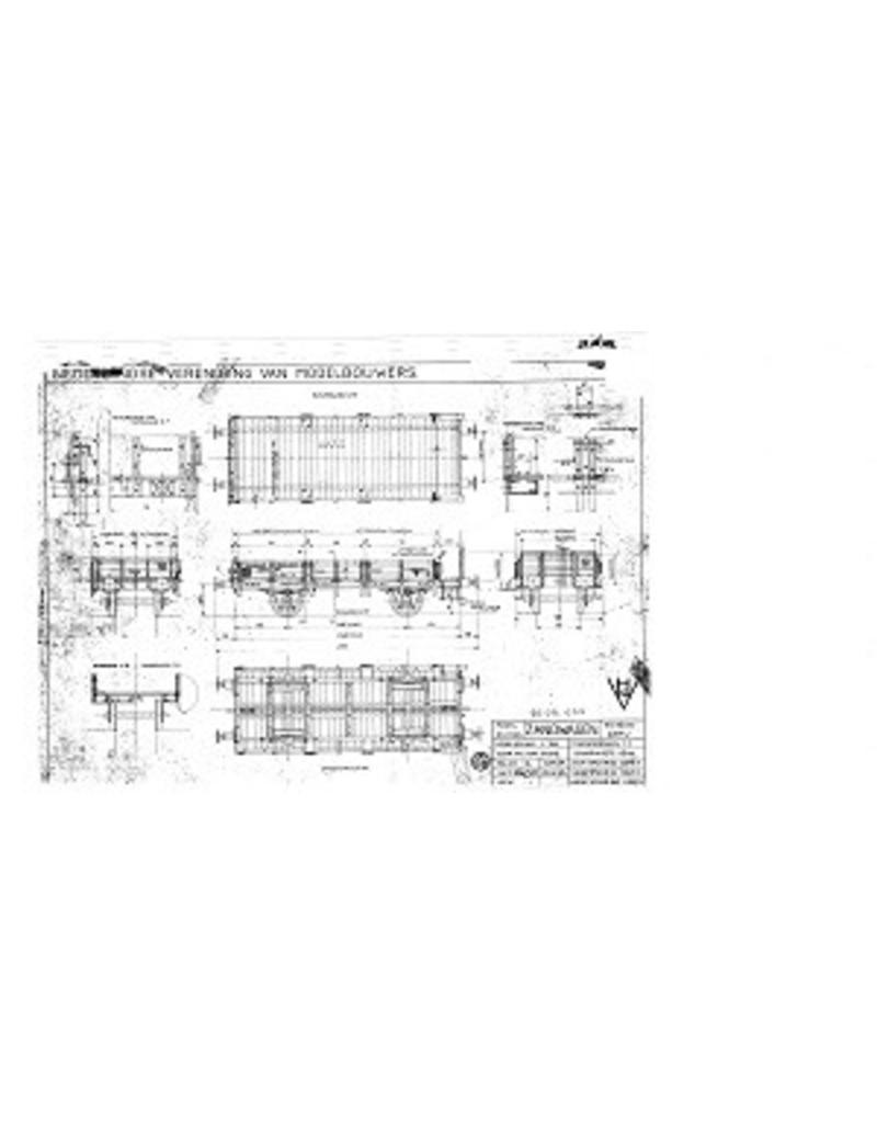 NVM 20.06.002 20 tons zandwagen GZMW NS 83030 voor spoor I