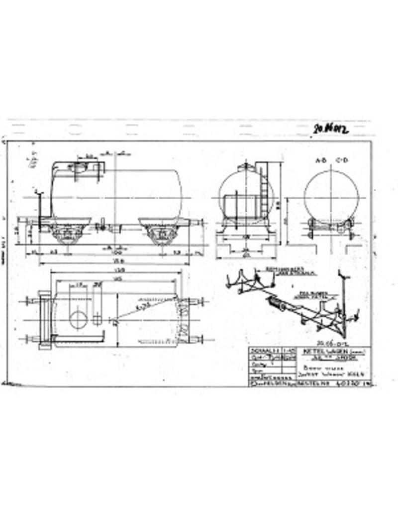 MBT 20.06.012 ketelwagen NS omr 00223 voor spoor 0