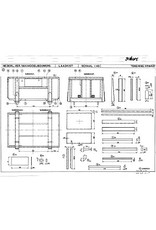 MBT 20.06.015 4-bay container wagon NS 94802 for gauge 0