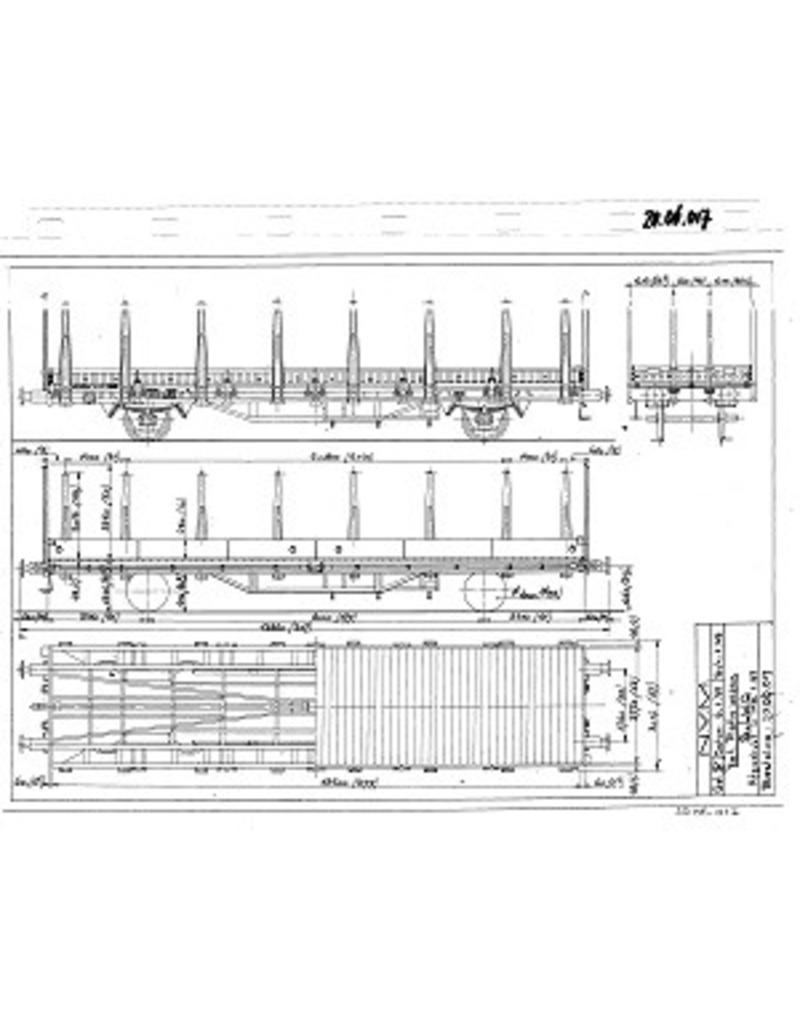 MBT 20.06.017 20 tons rongenwagen NS S-LWO 84109 voor spoor 0