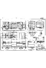 MBT 20.06.028 20 tons postwagen NS Gs 120 2 800-872 en 873-893 ex Gs ex S-CHO voor spoor I