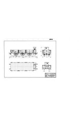 MBT 20.06.033 20 tons open goederenwagen voor vervoer van dwarsliggers HSM Ghw 29041 t/m 50; NS 17541-50