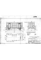 NVM 20.06.041 gesloten goederenwagen CHD 8526 voor spoor 0