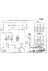 MBT 20.06.046 English brake van (guard's van) for Gauge 1