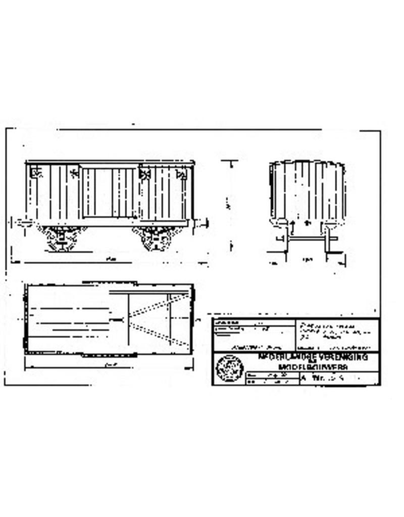 NVM 20.06.051 HIJSM gastransportw. A, open wagen 1080-5, gesl wagen 1-16,25-72 voor spoor 0