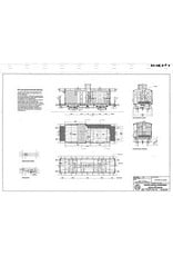 MBT 20.06.053 bagagewagen met postafdeling NCS LD 101-103 voor spoor 0