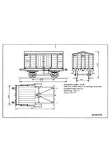 MBT 20.06.052 HSM veewagen 64 (1845), overdekte wagon 18 voor spoor 0
