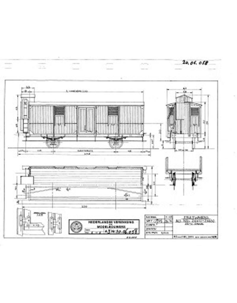 NVM 20.06.058 Obst Wagenzug 26 641 t / m 60 0 Messer