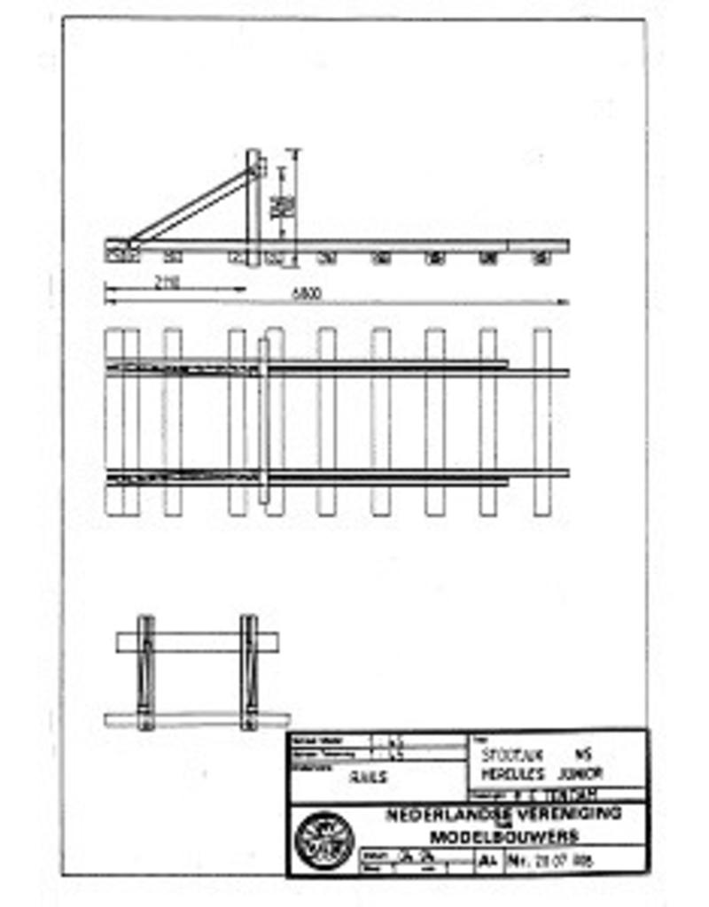 MBT 20.07.008 buffer stop NS "Hercules jr." for gauge 0
