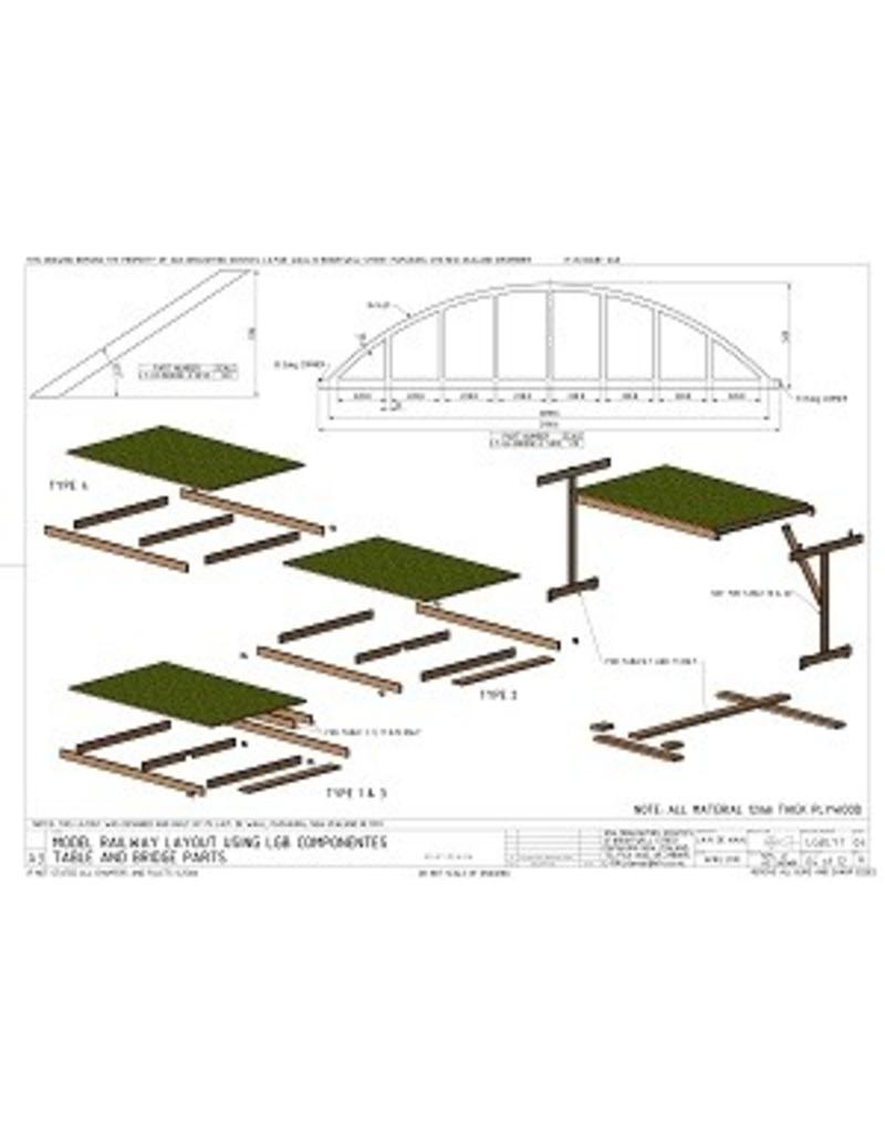 MBT 20.07.014 LGB Track Table (45 mm gauge)