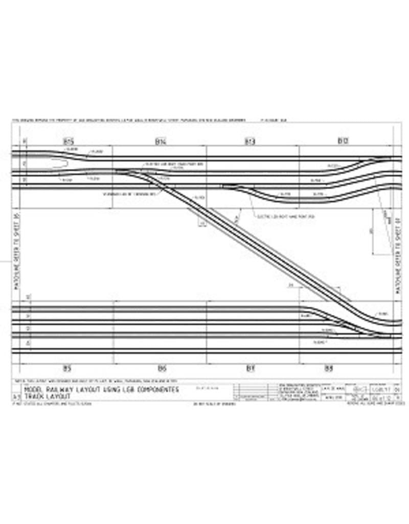 MBT 20.07.014 LGB Spoortafel (45 mm spoor)