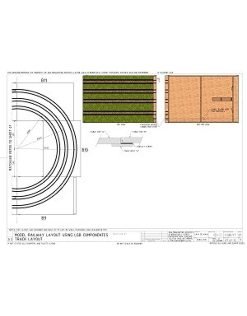 MBT 20.07.014 LGB Gleistisch (45 mm Spur)